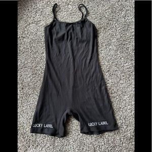 Lucky label bodysuit